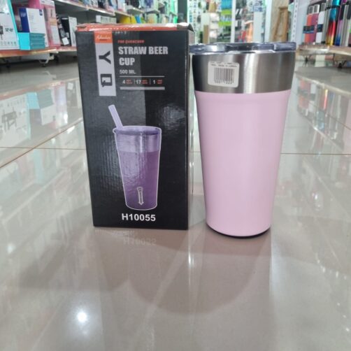 VASO TERM. C/ABRIDOR TRAS. ROSA H-10055 YQ 500ML