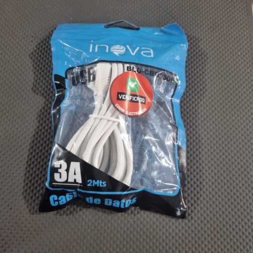 CABLE TYPEC-USB A 2M BLANCO INOVA CBO0006