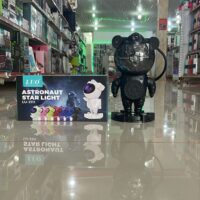 SPEAKER ASTRONAUTA C/LED NEGRO LU-2111 LUO