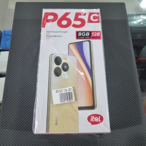 CELULAR ITEL P65C 128GB ALM. 4GB RAM CON ACCESOIRO