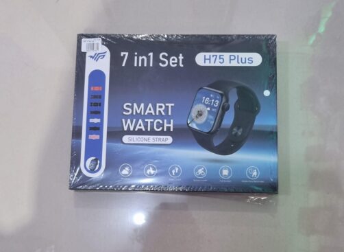 SMARTWATCH H75 PLUS CON 7 MALLAS