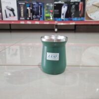 GUAMPA ACERO INOX MATE VERDE LU-4742 160ML LUO