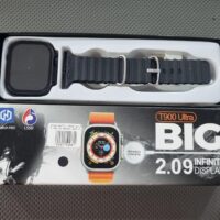 SMARTWATCH T900 ULTRA MALLA NEGRA BIG 2.09