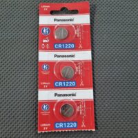 PILA PANASONIC CR1220 P/UNIDAD 3V DE LITIO