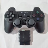 CONTROL DE PLAYSTATION 2 INALAMBRICO NEGRO