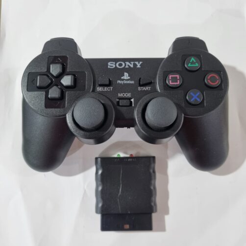CONTROL DE PLAYSTATION 2 INALAMBRICO NEGRO
