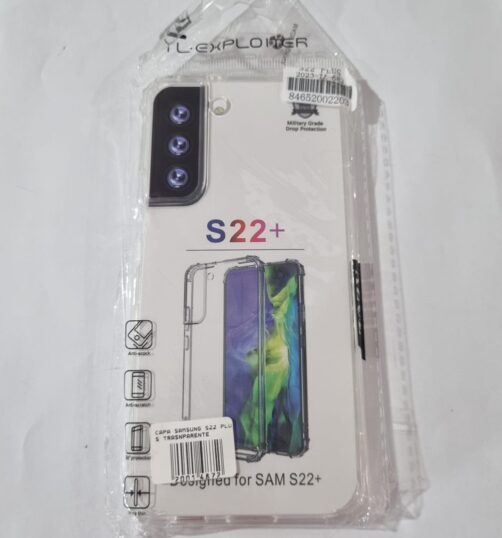 CAPA SAMSUNG S22 PLUS TRASNPARENTE
