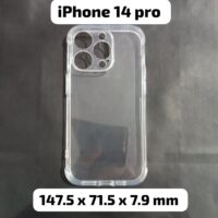 CAPA IPHONE 14 PRO TRANSPARENTE