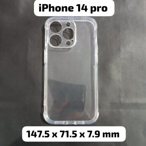 CAPA IPHONE 14 PRO TRANSPARENTE
