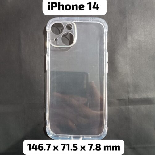 CAPA IPHONE 14 TRANSPARENTE