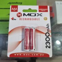 PILA ALCALINA RECARGABLE AAA MOX