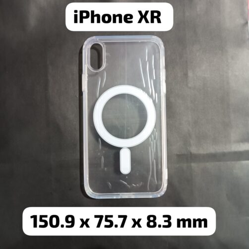 CAPA IPHONE XR TRANSPARENTE MAGNETICO
