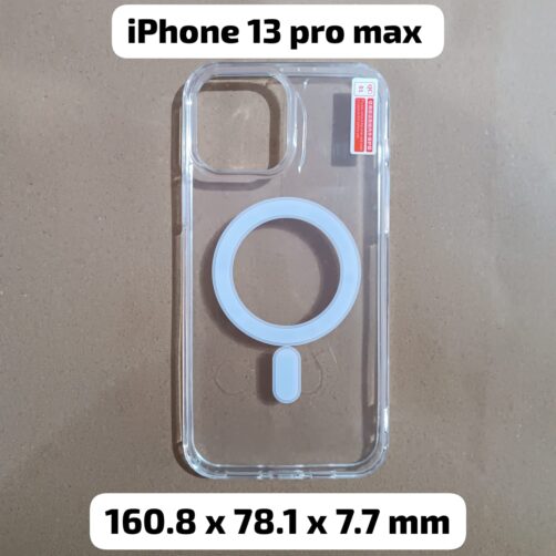 CAPA IPHONE 13 PRO MAX CLEAR MAGNETIC