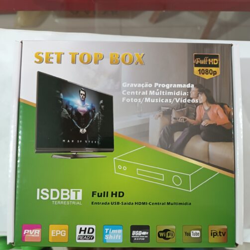 CONVERSOR DE TV DIGITAL ISDBT SET TOP BOX