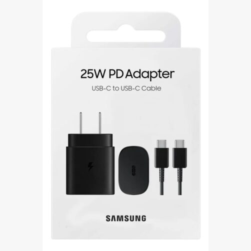 CARGADOR COMPLETO 25W SAMSUNG TYPEC TYPEC