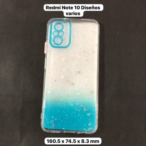 CAPA REDMI NOTE 10 DISENOS VARIOS