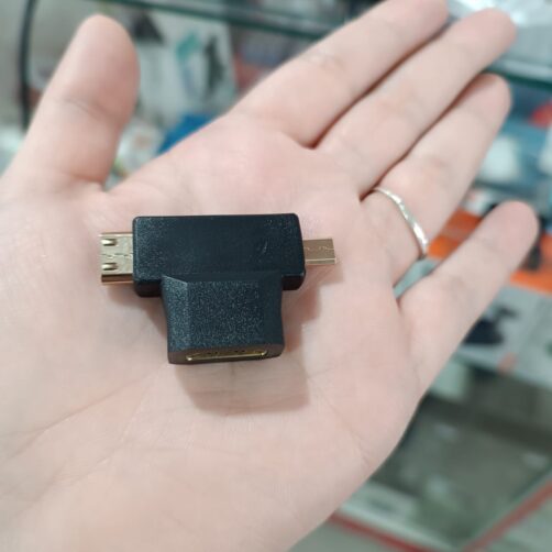 ADAPTADOR 3 EN 1 HDMI/MINI/MI CRO HDMI