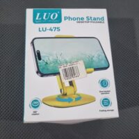 SOPORTE DE TELEFONO PARA MESA AMARILLO LU-475 LUO