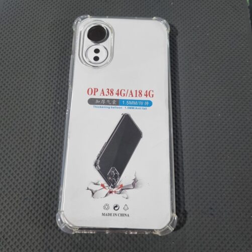 CAPA OPPO A38 TRANSPARENTE