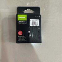 AURICULAR A CABLE TIPOC NEGRO ECOPOWER EP-H107