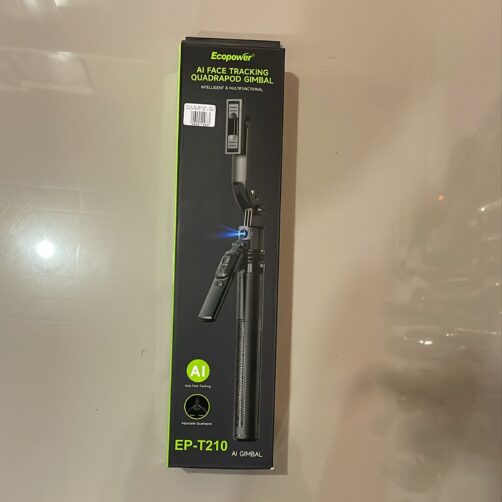 PALO DE SELFIE CON SEGUIMIENTO IA 1,63M ECOPOWER