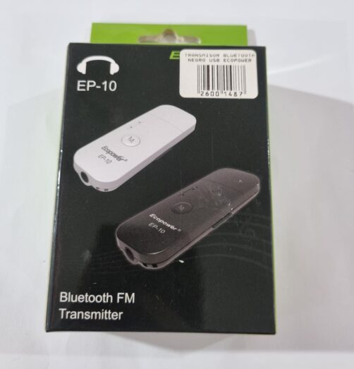 TRANSMISOR BLUETOOTH NEGRO USB ECOPOWER EP-10