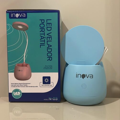 VELADOR LED AZUL INOVA N-03