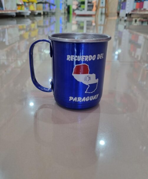 TAZA DE LATA CON DISE¥OS VARIOS