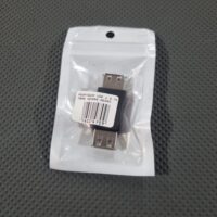 ADAPTADOR USB 2.0 HEMBRA HEMBRA NEGRO