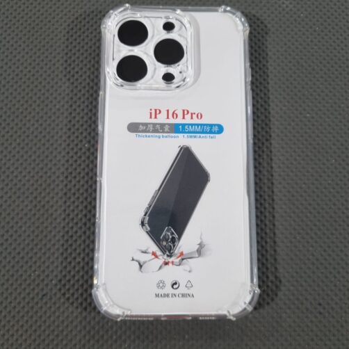 CAPA TRANSPARENTE IPHONE 16 PRO