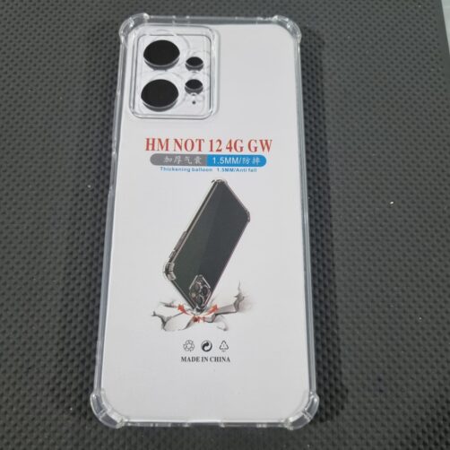 CAPA REDMI NOTE 12 4G TRANSPARENTE