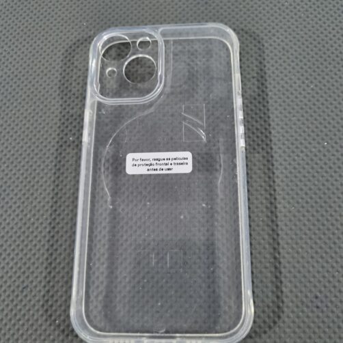 CAPA IPHONE 14 ACRILICO TRANSPARENTE