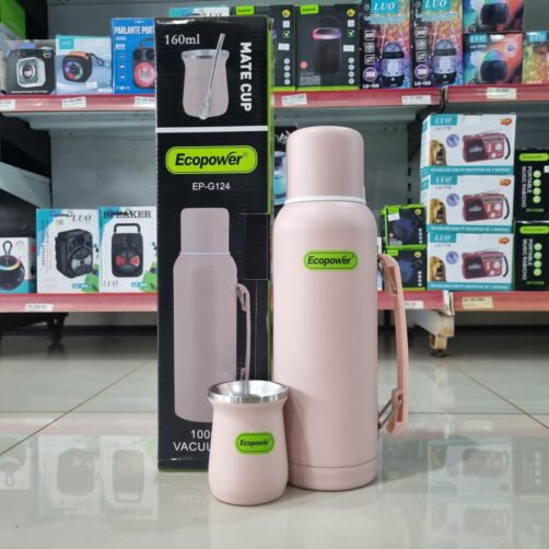 KIT TERMO ECOPOWER ROSA 1L EP-G124