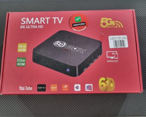 TV BOX DC BOX 64GB/512GB 8K C/APP STREAMING