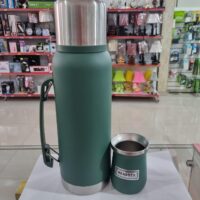 TERMO+GUAMPA 1LT VERDE MENDOZA