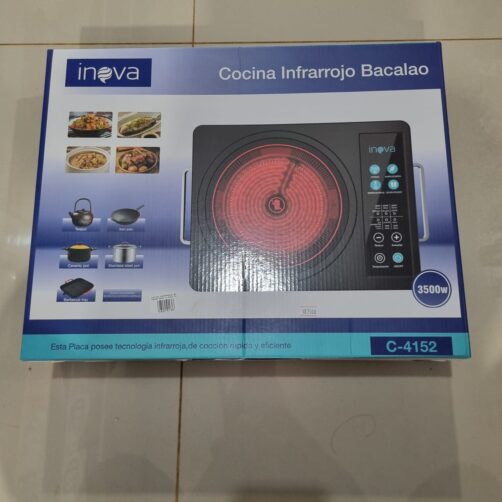 COCINA INFRARROJA BACALAO GRIS C-4152 INOVA
