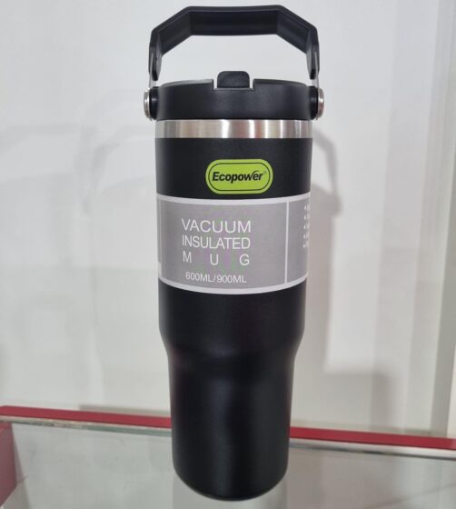 VASO ECOPOWER EP-G107 NEGRO 900ML