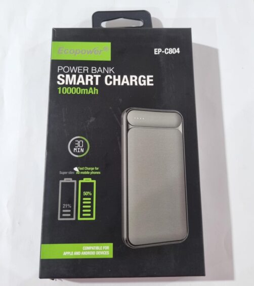 CARGADOR PORTATIL EP-C804 VERDE 10000M