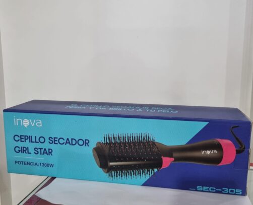 CEPILLO SECADOR SEC-305 ROSA+NEGRO