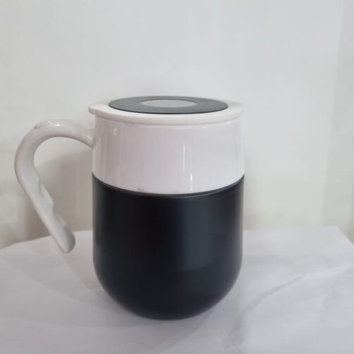 VASO CAFETERO MU-32 C/MEDIDOR T NEGRO