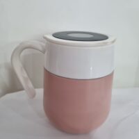 VASO CAFETERO MU-32 C/MEDIDOR T ROSA