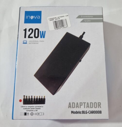 CARGADOR NOTEBOO CAR-0008 INOVA