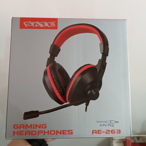 AUDIFONO GAMING C/CABLE AE-263 SATE