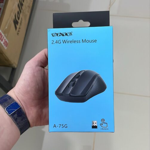 MOUSE INALAMBRICO SATE A-75G C/TRANSMISOR
