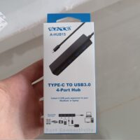 EXTENSOR HUB TYPE C 4USB SATE A-HUB15