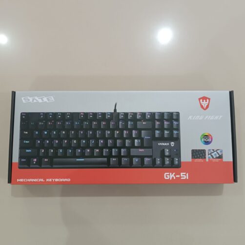 TECLADO MECANICO GAMER 70% RGB SATE GK-51