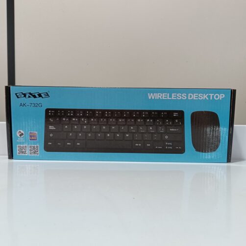 MOUSE Y TECLADO INALAMBRICOS AK-732G SATE