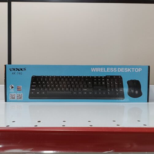 TECLADO C/MOUSE INALAMBRICO AK-742G SATE