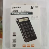 TECLADO NUMERICO INALAMBRICO C/CALC. SATE AK-185