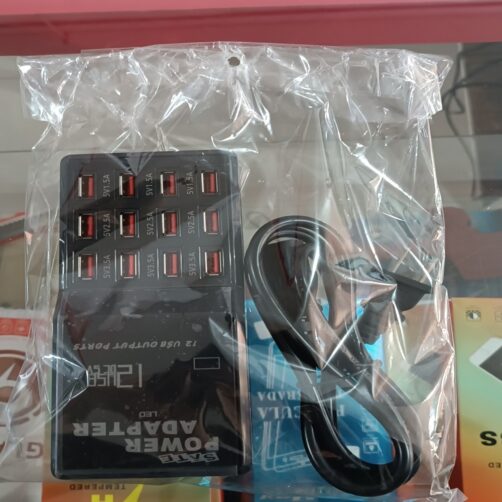 CARGADOR MULTIFUNCIONAL 12 USB 2.5A 5V SATE A-R21U